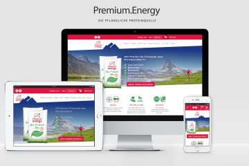 Premium Energy Online Shop auf Basis von PrestaShop