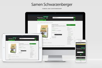 Online Shop Screenshot von Samen Schwarzenberger - PrestaShop 1.6.1